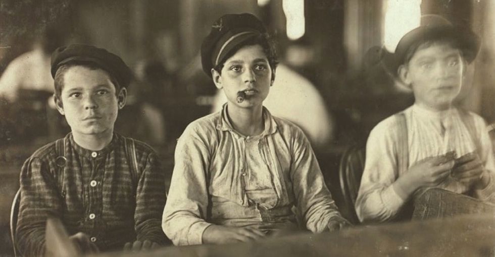 These photos and stories reveal what childhood was like before U.S. labor laws.