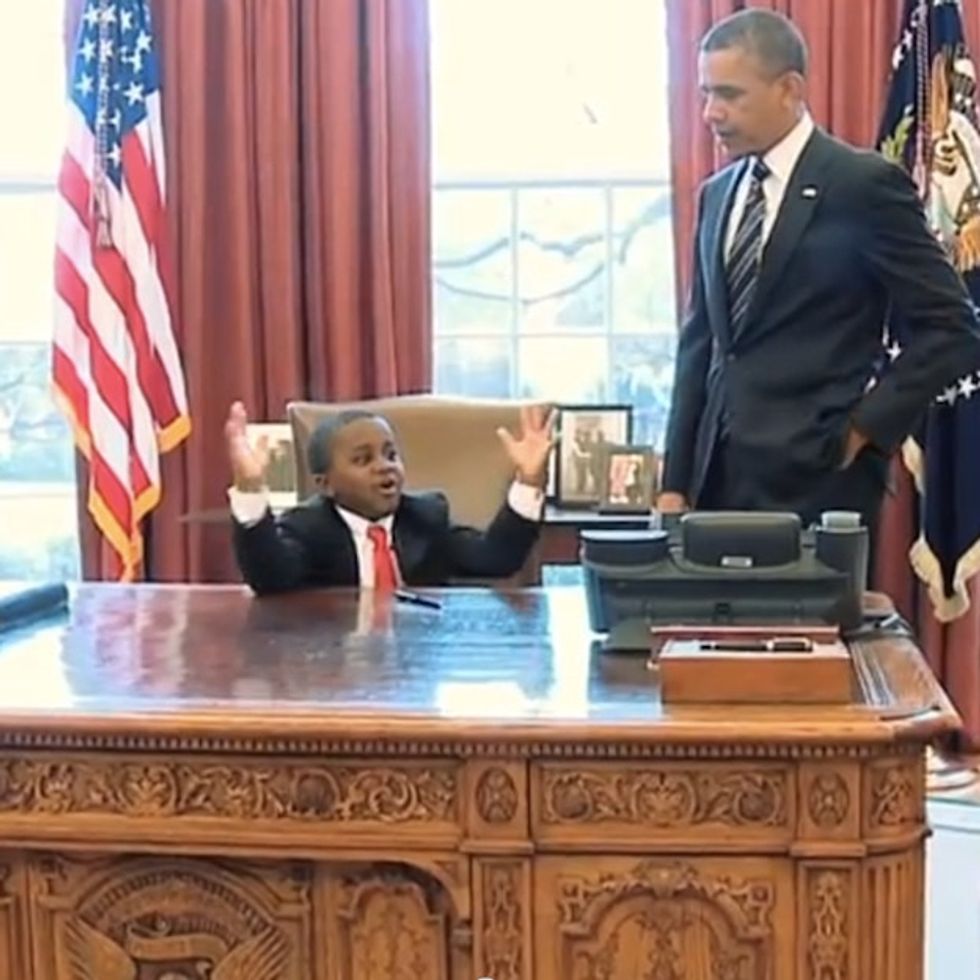 Now Here’s A President Who Gets Kids