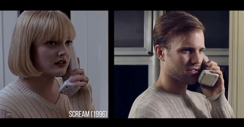 They Recast The Best Women's Horror Movie Scenes With Dudes. It Gets Weird.
