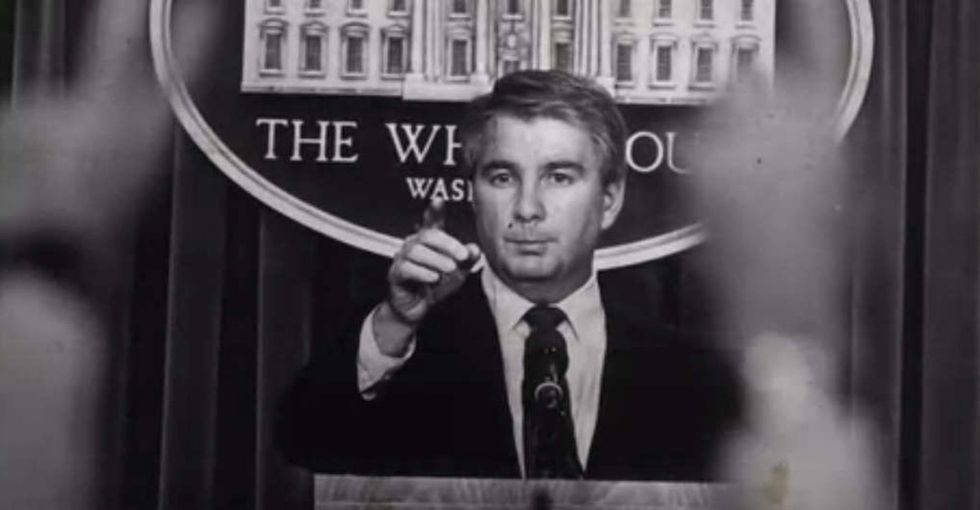 This audio of Reagan's press secretary and reporters laughing about AIDS should not be forgotten.
