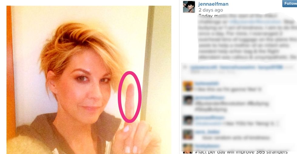 Why Putting Your Finger In Your Selfie Will Give You A Warm, Fuzzy Feeling Inside