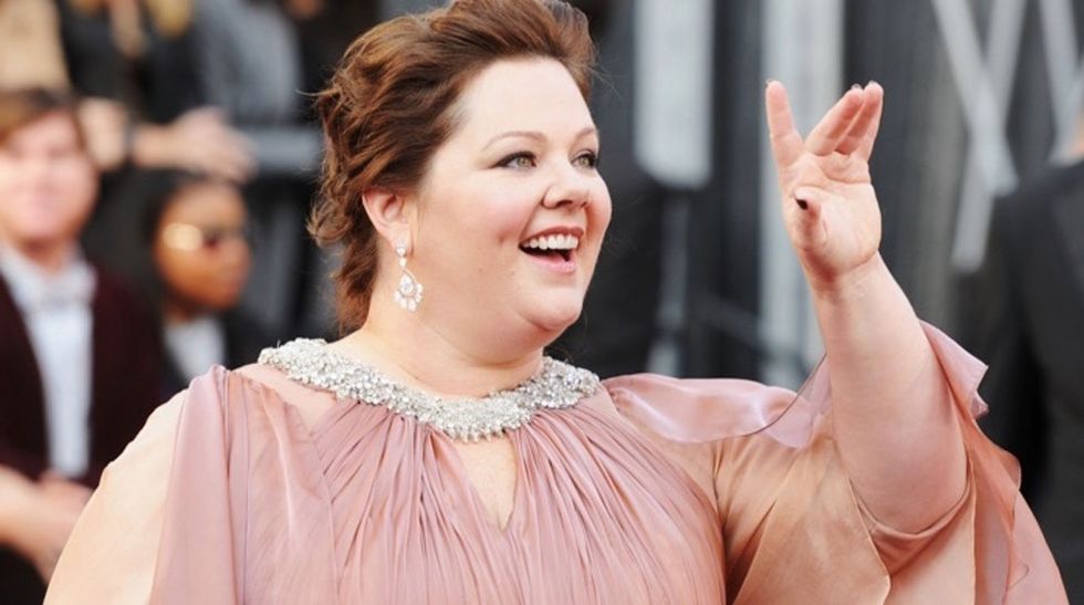 Melissa McCarthy launches a fashion line and calls for the end of separate plus-size departments.