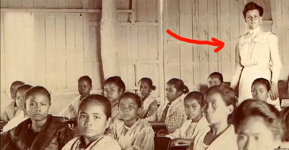 I don't think these kids trusted their teachers very much. And they were right not to.