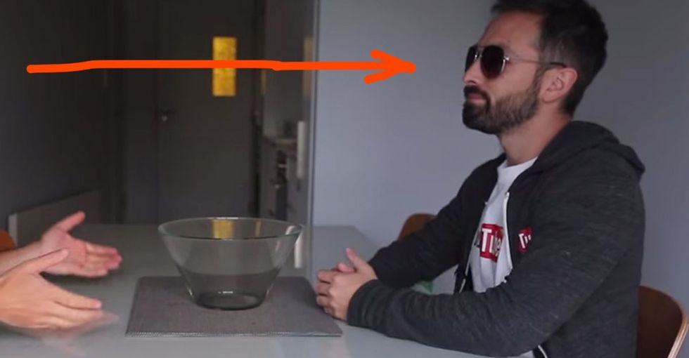 You might be tempted to hate the guy in the sunglasses — until you realize who he is.