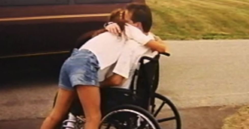 He re-learned to dance after 17 years, but his daughter learned the real lesson.