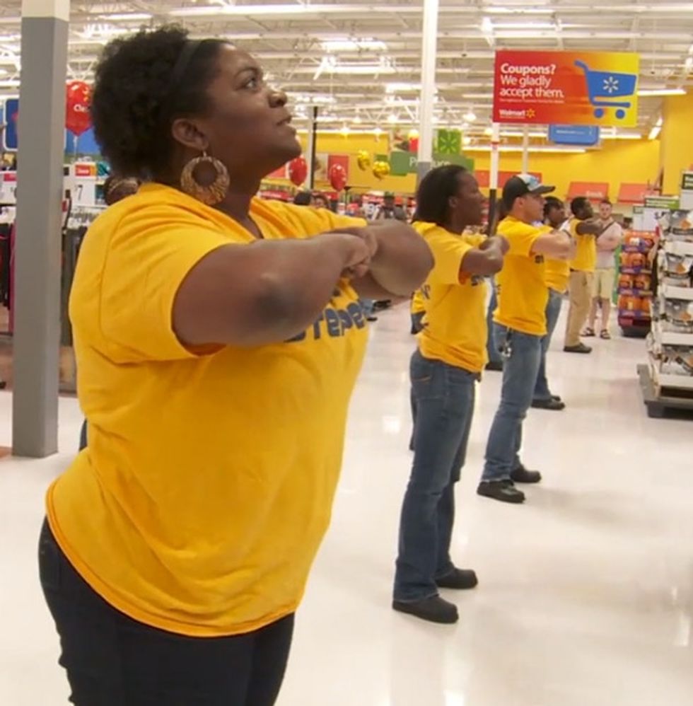 WHOA: Attention Walmart Shoppers, There's A Flash Mob On Aisle 4