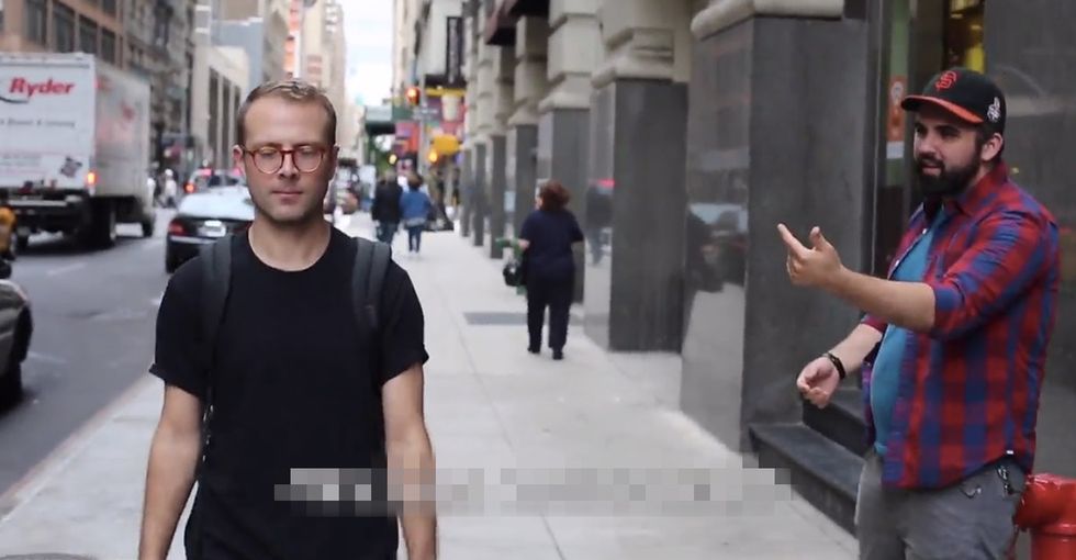 Guy walking around NYC for 10 hours is the street harassment response for anyone who doesn't get it.