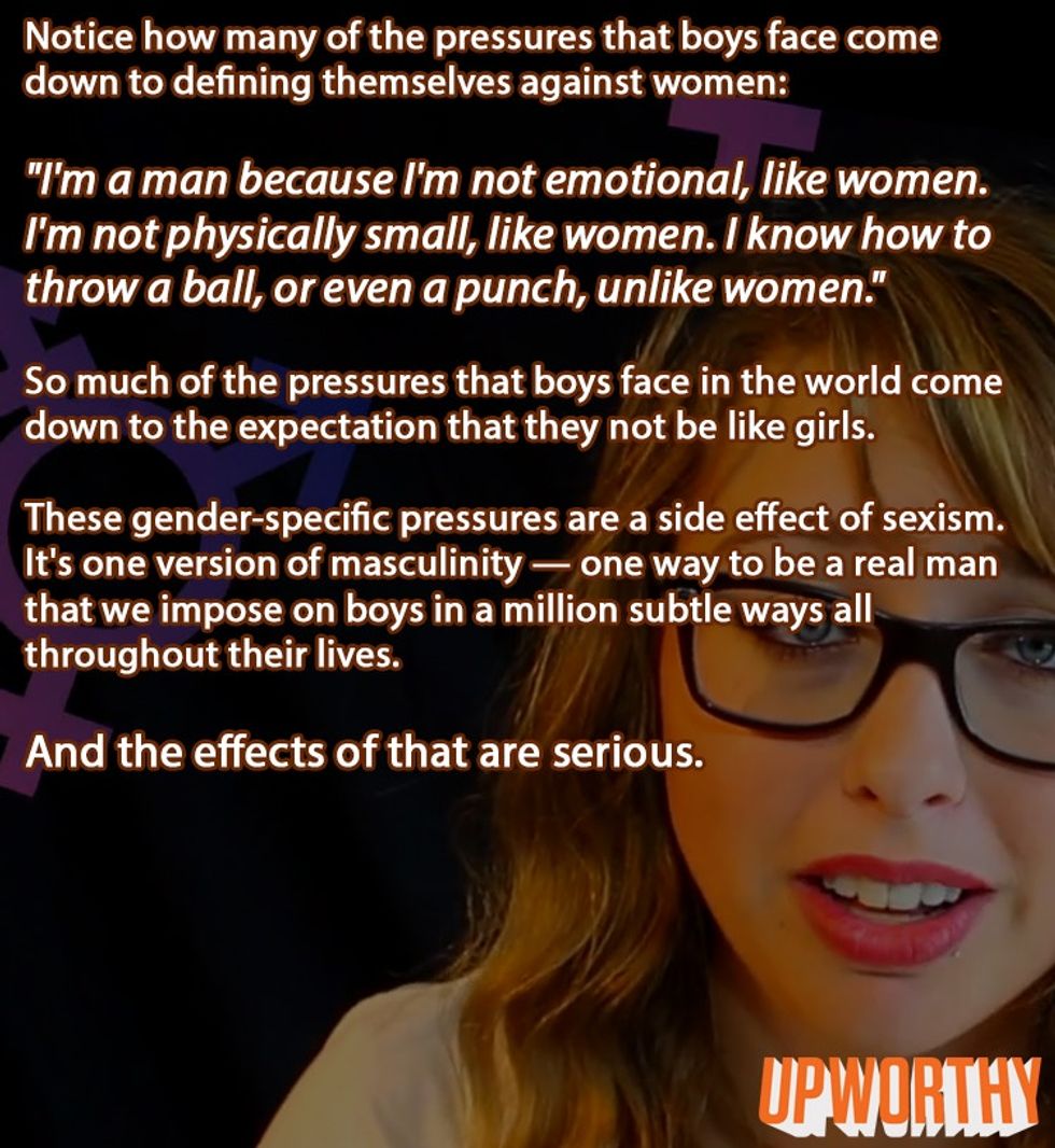 This Is What Sexism Against Men Sounds Like Upworthy