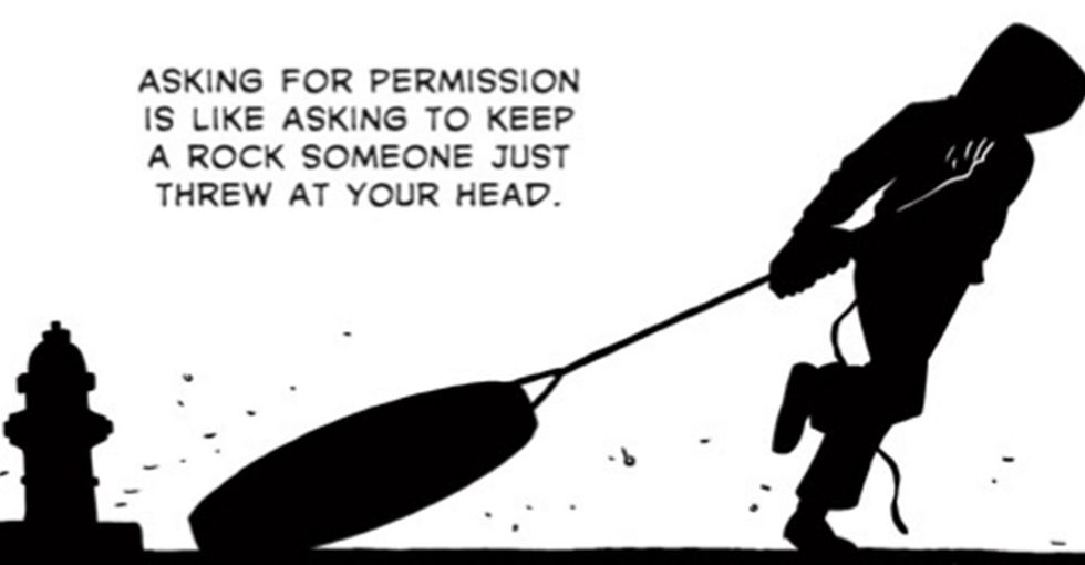 I Wasn't Sure Where This Comic Was Going. But By The Last Image, My Head Was *Roaring* With Cheers.