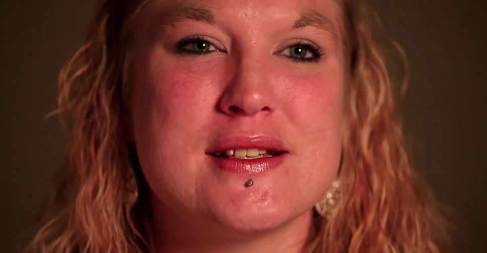 He tattooed 'property of' permanently on her groin. Amazingly, this story has a happy ending.