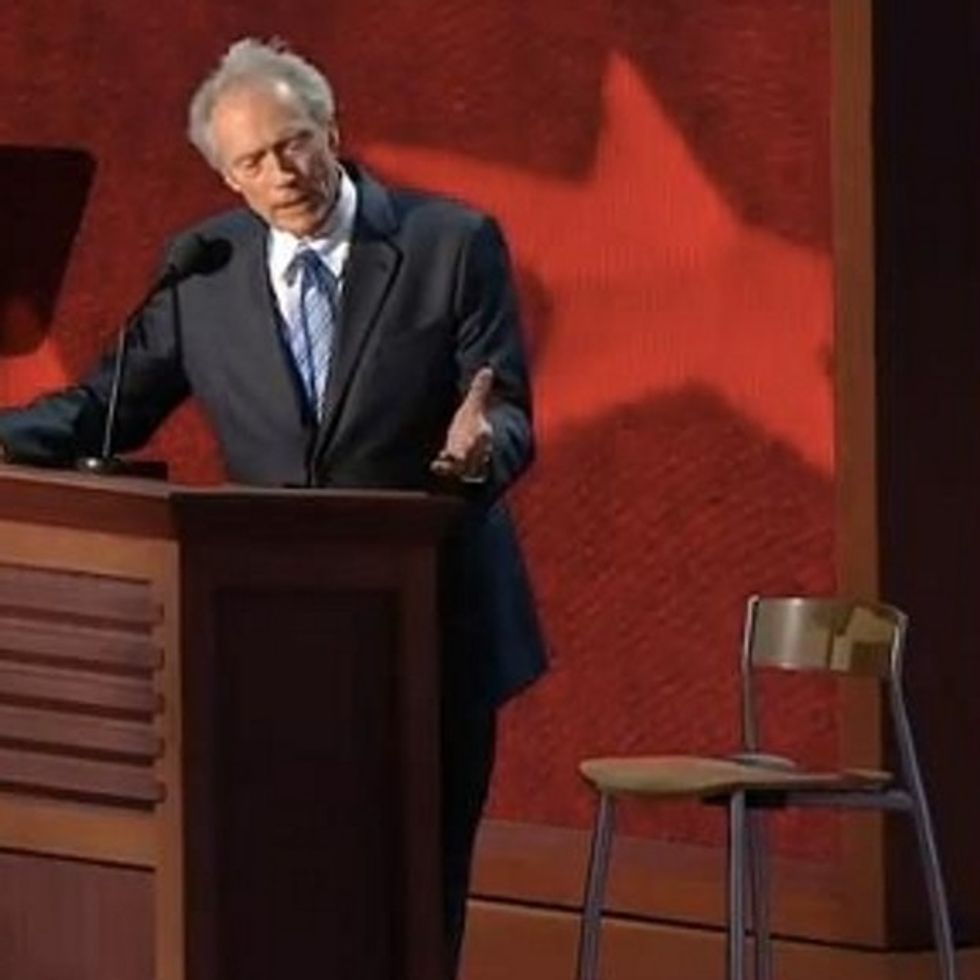 All I Wanted Was For Clint Eastwood's RNC Speech To Be Several Memes. Thank You, Internet!