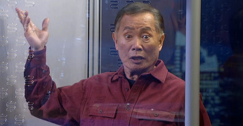 Takei Says 1 Word Before Colbert Disintegrates Him. It's A Big One.