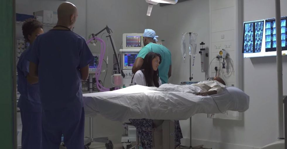 A 1-minute PSA shows that the difference between life and death can be where you're born.