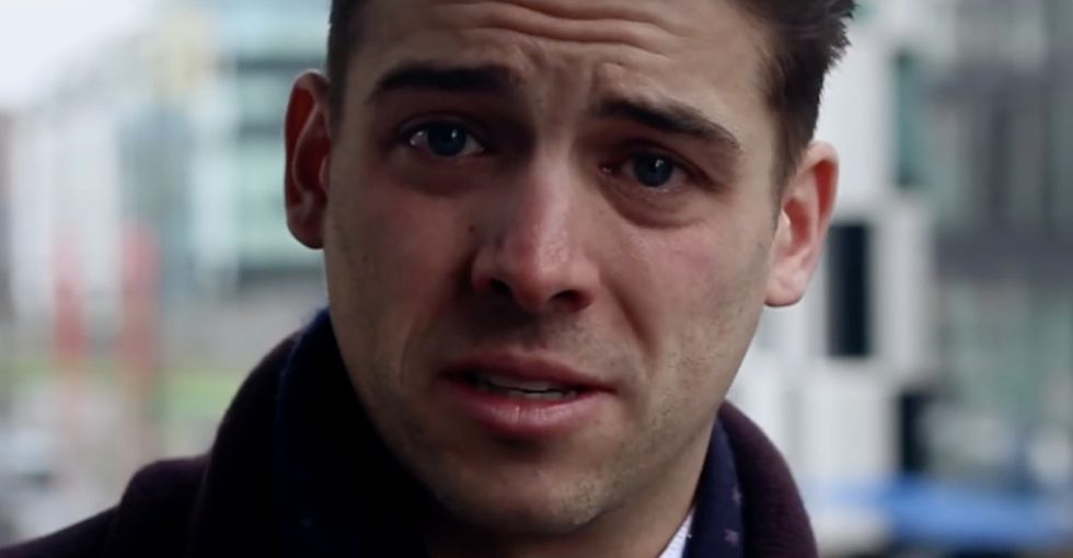 This Irishman didn't expect his emotional video confession to go viral.