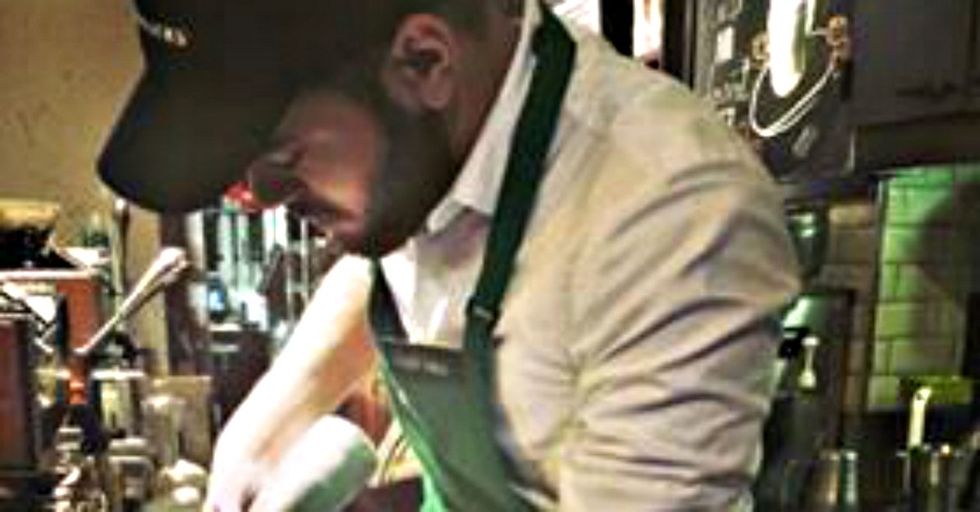A homeless kid's path crossed with a kind Starbucks manager. The rest is history.