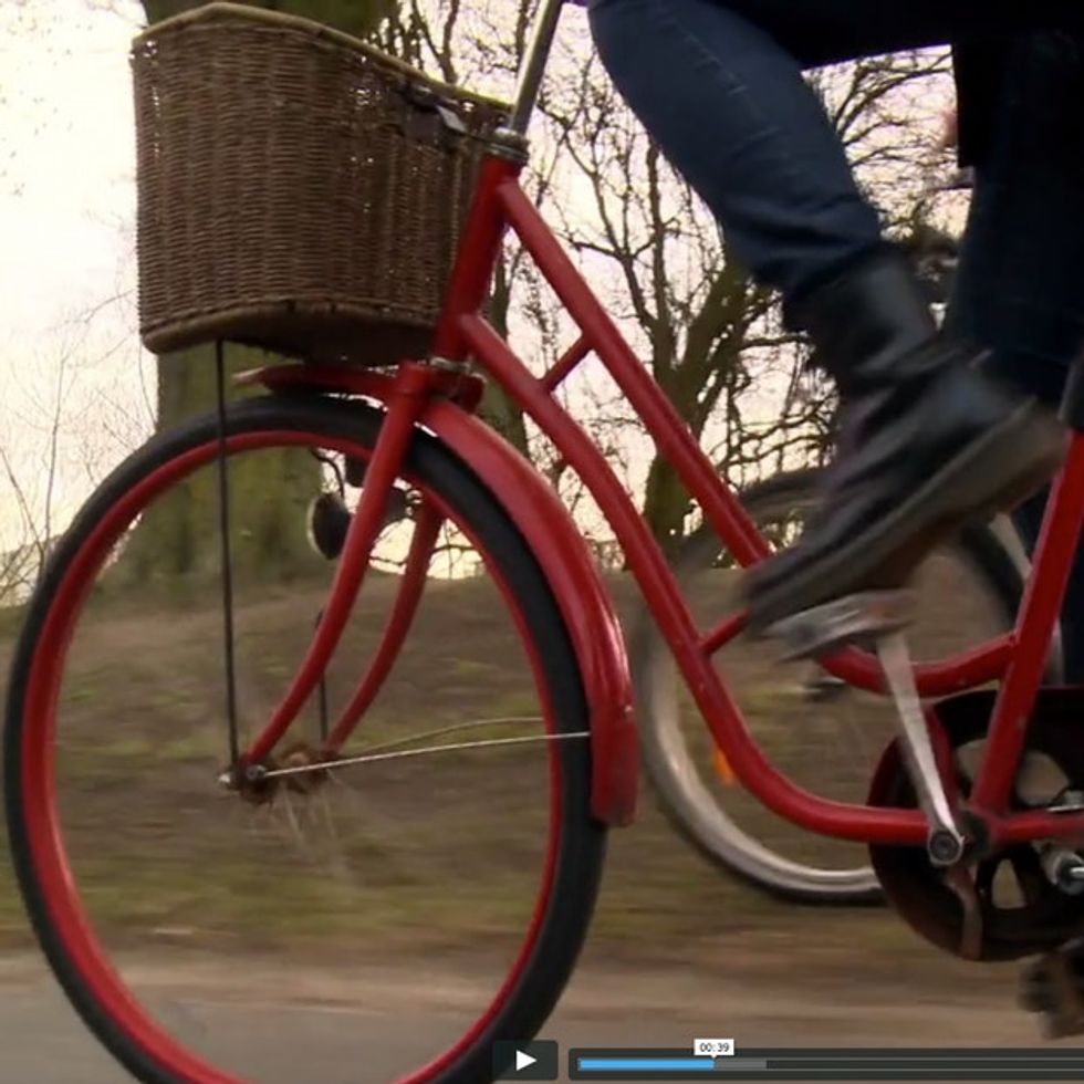 The Invisible Bike Helmet That You'll Have To (Not) See To Believe