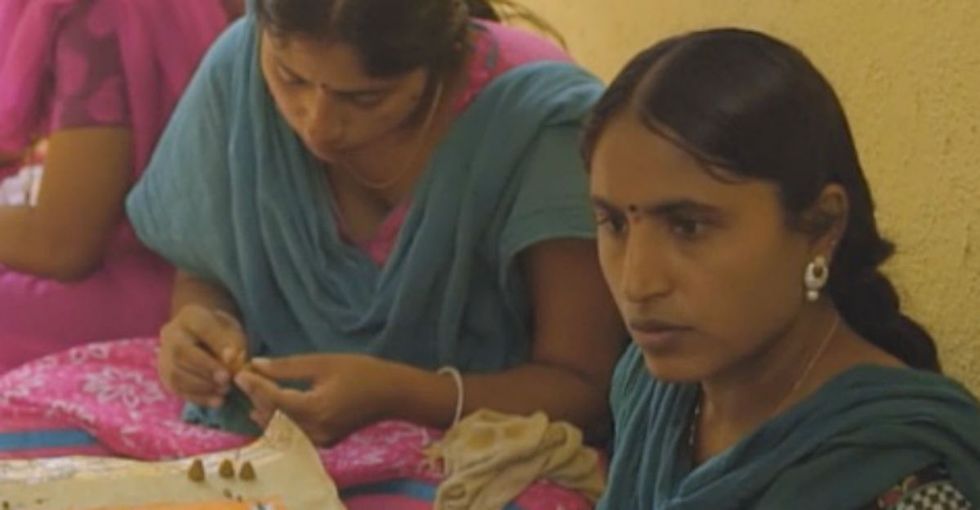 How one woman went from art classes with her kids to coordinating over 100 artisans.