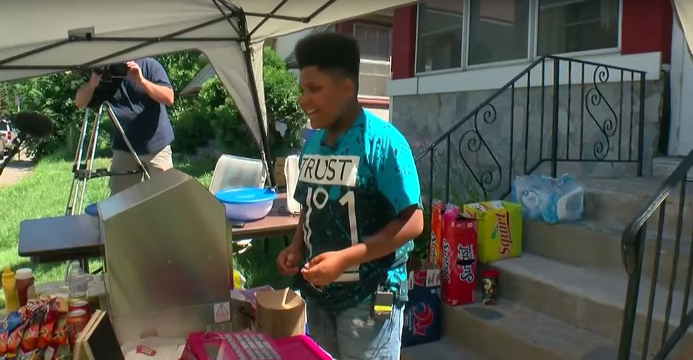 The health department was called on a teen's hot dog stand. Its response was wonderful.
