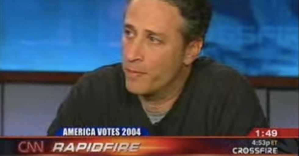 10 Years Ago, Jon Stewart Went On An Epic Rant On CNN. It Never Gets Old.