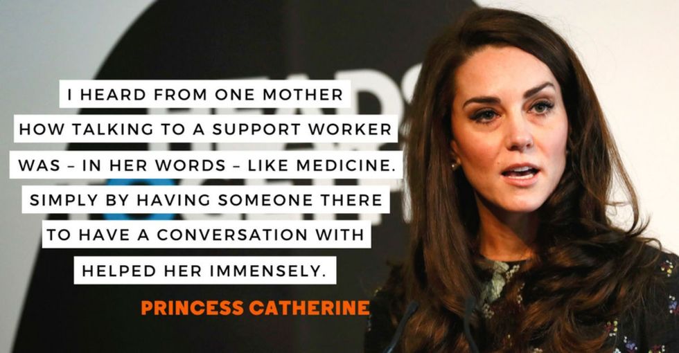 The royal family: Mental health is just as important as physical health.