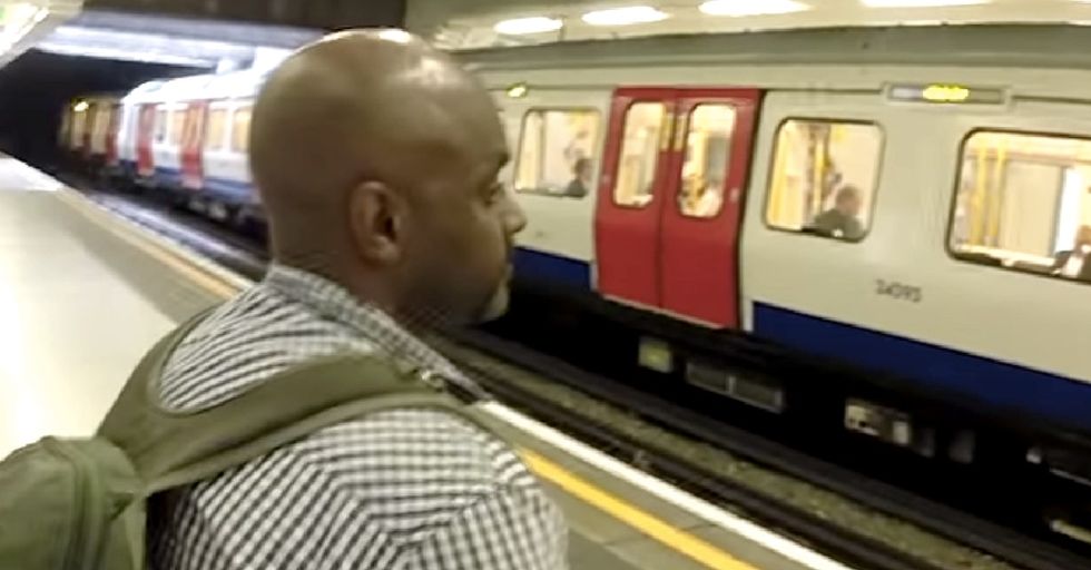 This Guy Is Going To Make A Point About The London Subway System That Will Make You Think
