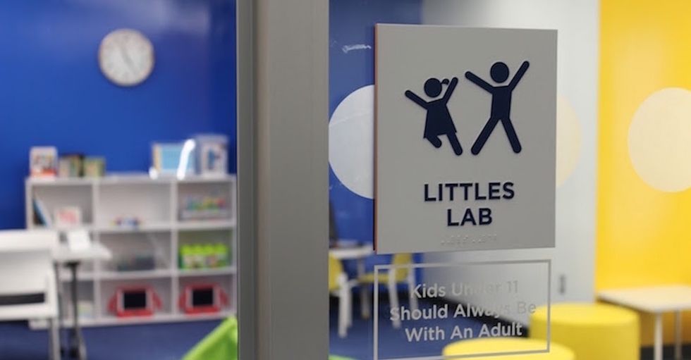 This library without books might be the library of the future.