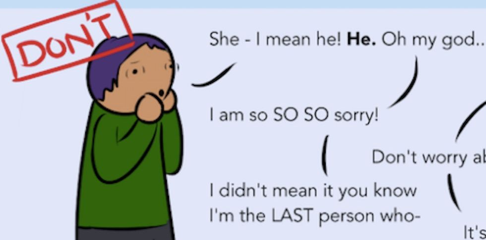 When You Don't Know Whether To Say 'He' Or 'She,' Here's A Handy Guide To Help Explain It