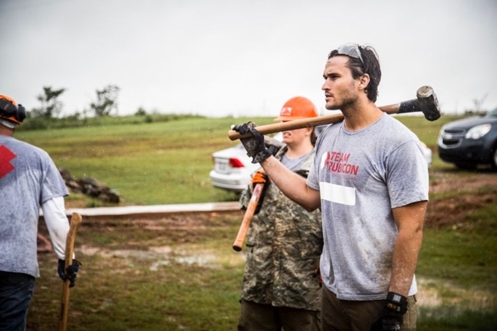 The brilliant way that one man is helping fellow veterans continue to serve others.