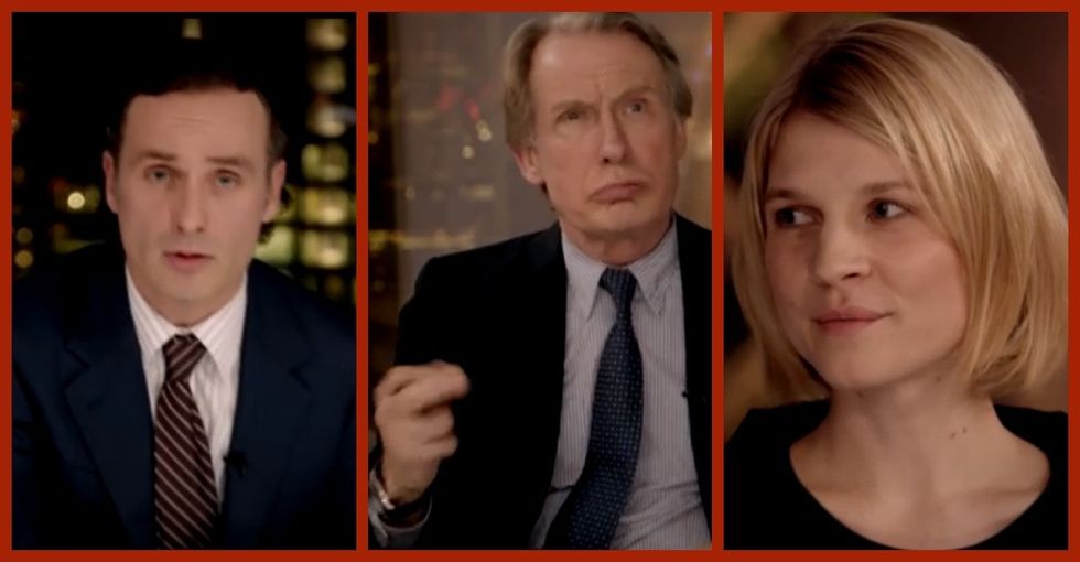 That Awkward Moment When Actor Bill Nighy Realizes He's Made A Huge Mistake