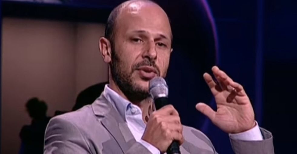 A stand-up comic performs at TED and I can't stop laughing.