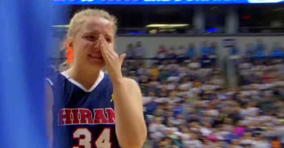 An amazing story of a dying girl's wish and some incredible sportsmanship