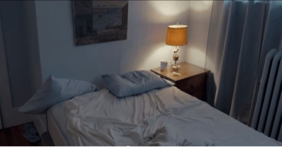 A Super Bowl ad that will chill you to the bone when you figure out why she's ordering a pizza