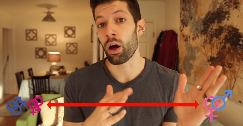 He's into both dudes and chicks. So when he said he'd answer their questions, he got a ton of them.
