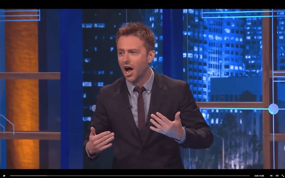 Watch A Comedian Interrupt His Own Show To Point Out A Double Standard Of TV Censors