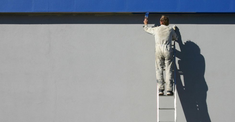 One Man Had A Plan For His Art, And It Wasn't To Hang In Some Millionaire's Sitting Room