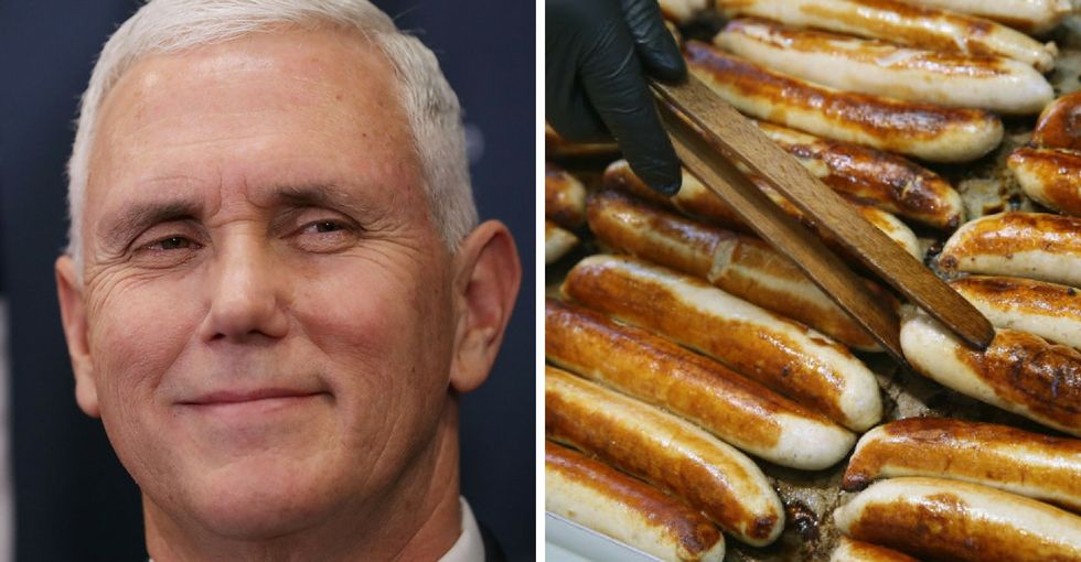 A Kansas City radio station found a delicious way to throw shade on Mike Pence.