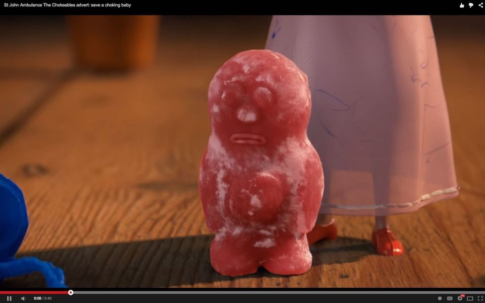 41 seconds is all you need to learn how to keep a choking baby from dying