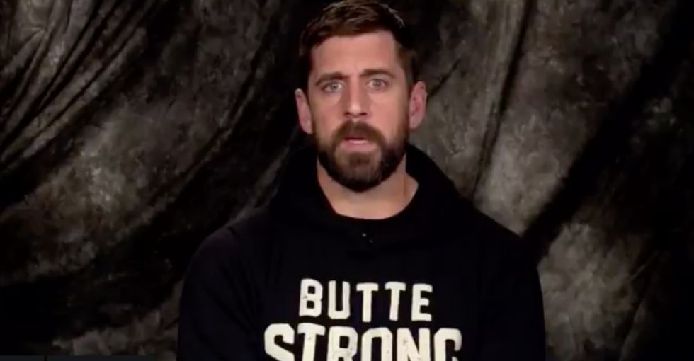 Aaron Rodgers and State Farm partner to donate $2 Million to Camp wildfire victims.