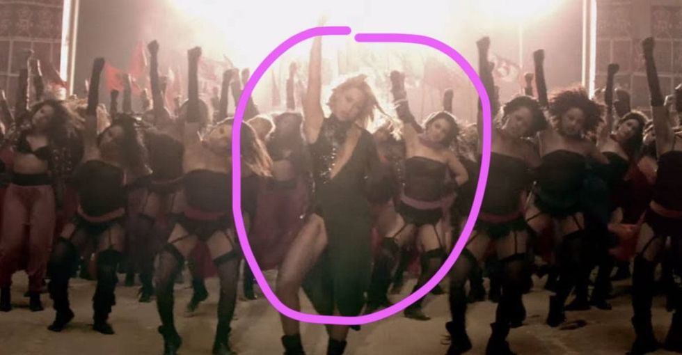Beyoncé's epic girl power anthem kinda sorta ignores the obvious.