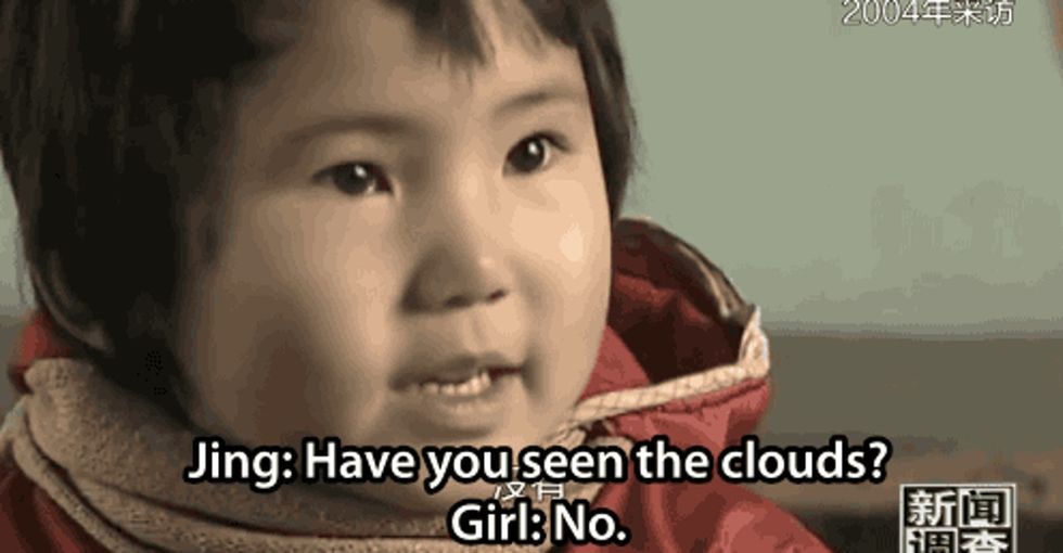A brave mother's video caught the attention of over 150 million Chinese citizens.