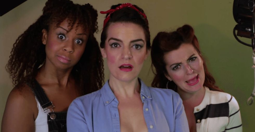There's a big problem at the Oscars that got these women singing.