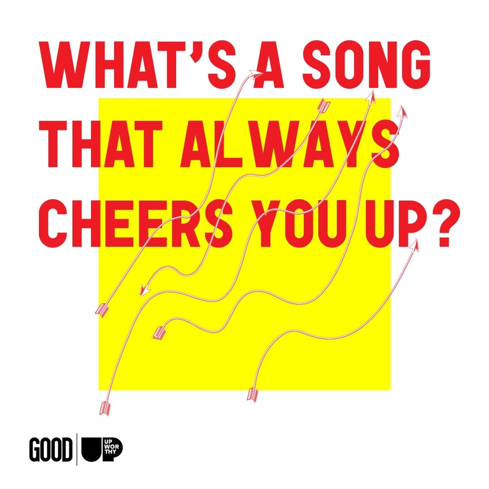 We asked Facebook ‘What song cheers you up?’ and created a playlist that's pure bliss.