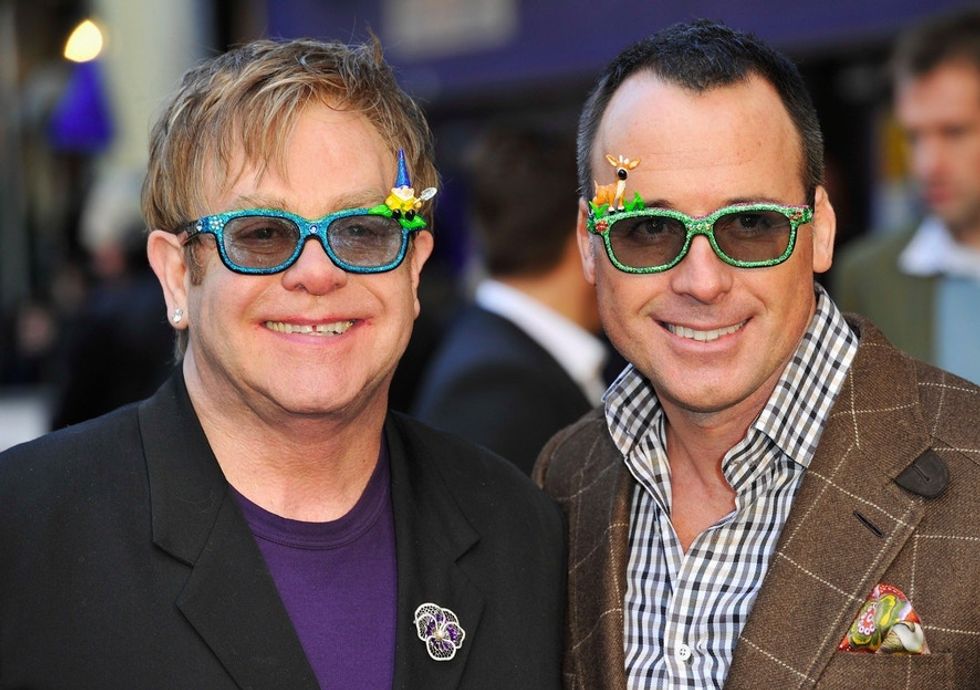 Elton John: How dare you refer to my beautiful children as 'synthetic.'