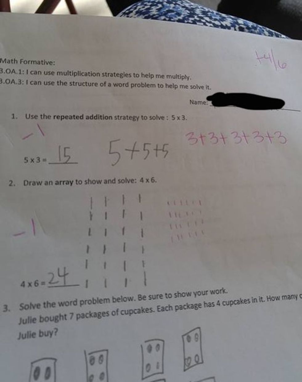 Kid’s seemingly correct answer on a math test had the Internet up in arms.