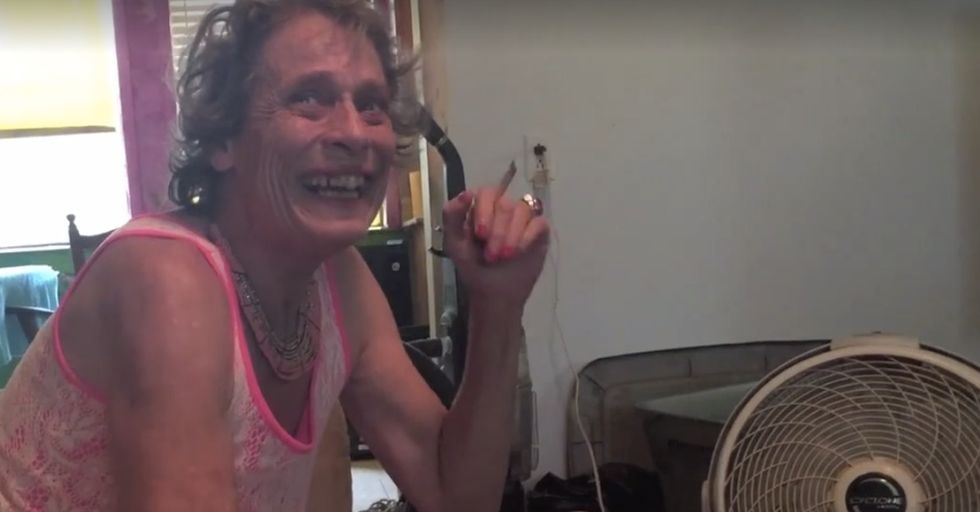 A woman made a powerful video of her mom to show the world what schizophrenia is like.