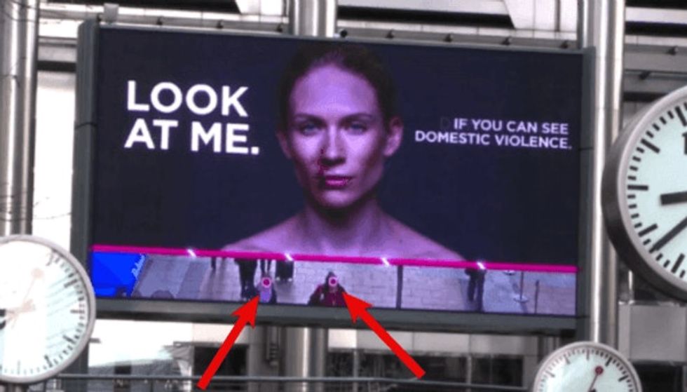 This billboard takes on domestic violence in a way you really have to ...