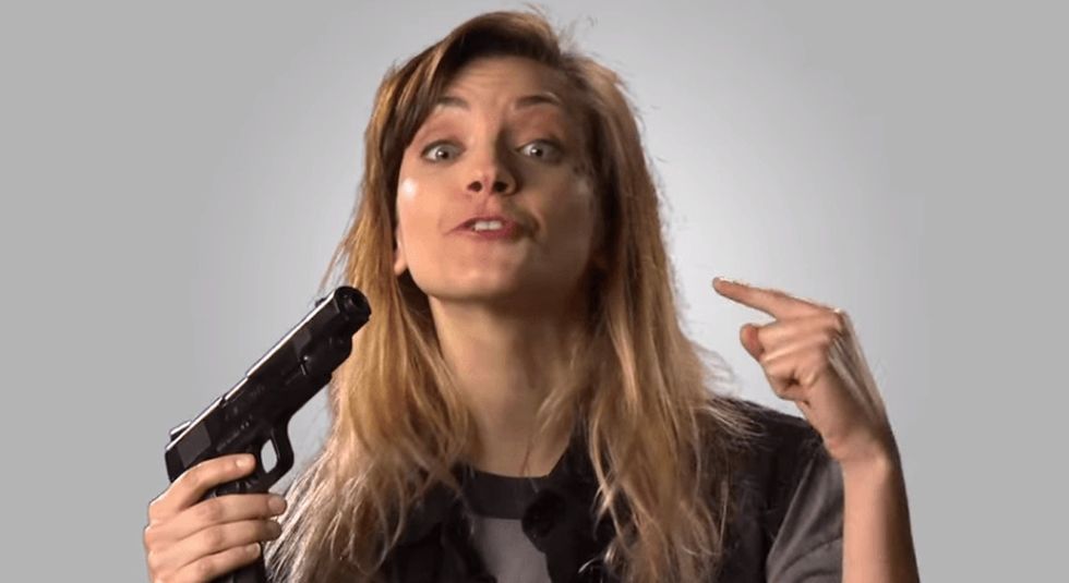Take 2 minutes for the funniest commercial about guns you'll ever see.