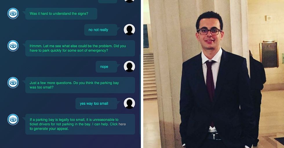 His 'robot lawyer' has helped people beat 160,000 parking tickets. Here's what's next.
