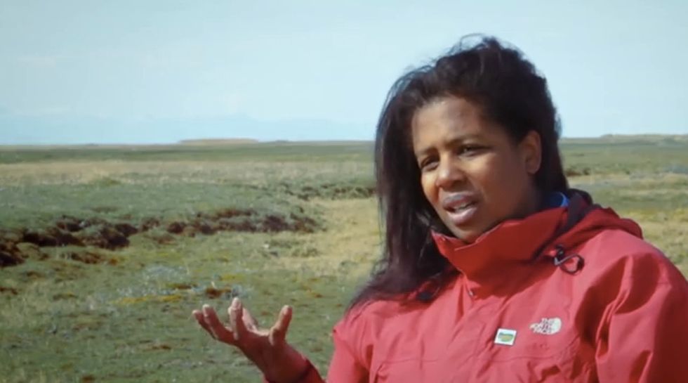 In the Alaskan Arctic, Rue shares a story that connects African-American history with nature.