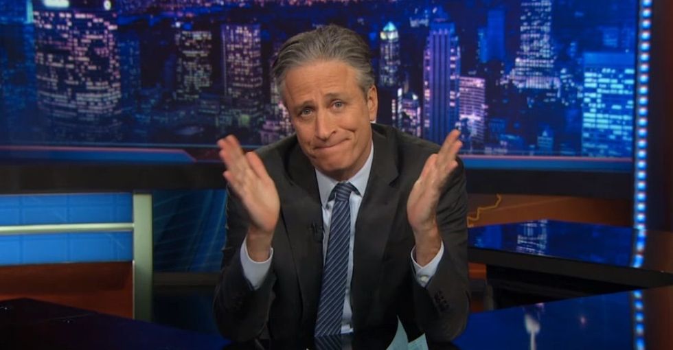 Jon Stewart Takes On The Terrorist Attack Against Charlie Hebdo